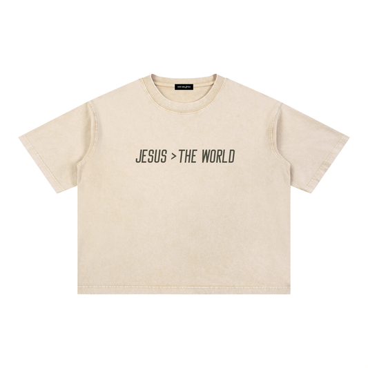 Jesus Over The World Unisex T-Shirt
