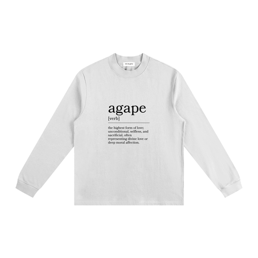 Agape Gray Unisex Sweatshirt