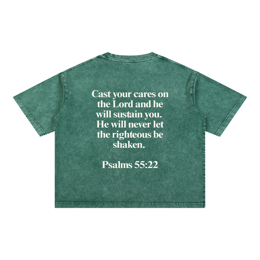 Psalm 55:22 Unisex T-Shirt