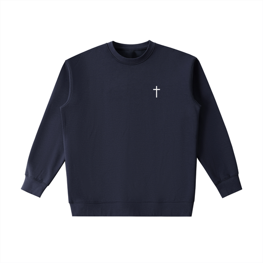 Cross Blue Unisex Sweatshirt